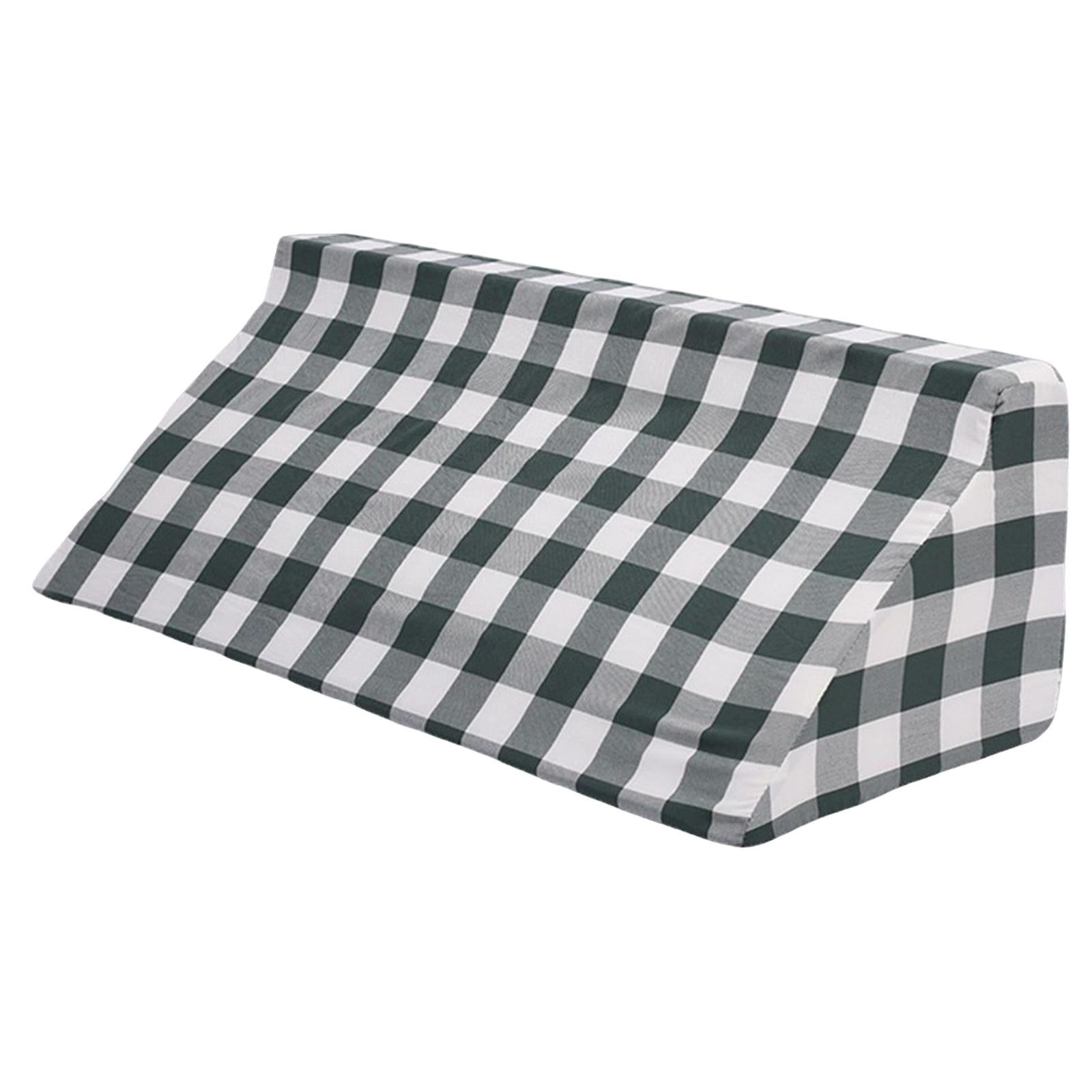 Magideal - Almohada De Para Cama, De Posición Corporal Para Espalda, Refuerzo De Pierna Transpirable, Almohada De Elevación De Posicionamiento De Celosía Verde