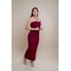thumbnail image 1 of Vestido Loren burdeo - MM SHOP, 1 of 3