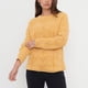 thumbnail image 3 of Sweater Mujer Chenille Espiga Mostaza Corona, 3 of 5
