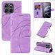 thumbnail image 1 of Funda tipo cartera con tapa para Motorola MOTO G67 5G con tarjetero, soporte y cubierta magnética Morado, 1 of 4