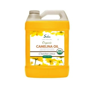 Aceite De Semillas De Camelina Sulu Organics 100% Puro, Extra Virgen, 4,5 L