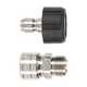 thumbnail image 5 of 2 Piezas Adaptador Para Lavadora A Presión Accesorios Latón 3/8 "conector De Liberación Rápida Diámetro Interior 15mm, 5 of 5