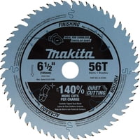 Hoja De Sierra De Inmersión Makita B-57342 56T Con Punta De Carburo 165 Mm