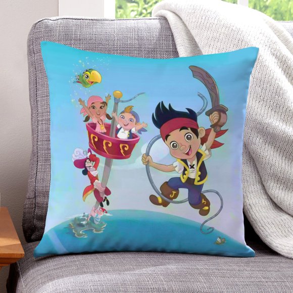 Funda de Almohada Jake y los Piratas de Nunca Jamás Desmarcar 61x61cm
