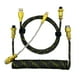 thumbnail image 1 of Bobina Tipo C Cable Para Teclado Mecánico Resorte Espiral Cable Negro 3 Uds, 1 of 5