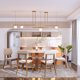 thumbnail image 5 of Juego De Comedor Wood 6 Sillas Rectangular Mdf Y Vidrio Café Claro, 5 of 16