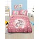 thumbnail image 1 of x167 Bed Sheets﻿cartoon unicorn themed printed bedding, suitable as a bedroom birthday gift for little girls For Bedroom Decor 3-Piece Bedding Set (1 Duvet Cover + 2 Pillow Shams) nj167, 1 of 5