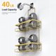 thumbnail image 4 of Organizador de baño colgante Shower Caddy AKTECKE, dorado, 4 of 6
