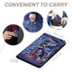 thumbnail image 4 of Gárgolas Porta Pasaporte y Cartera de Viaje Premium de Cuero PU, Funda de Pasaporte Bloqueo RFID con Ranuras para Tarjetas de Crédito, Estuche para Libro de Pasaporte para Familia 10cm × 15cm, 4 of 6