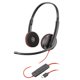 thumbnail image 1 of Auriculares con cable Poly Blackwire 3220 con cancelación de ruido USB-C, 1 of 5