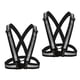 thumbnail image 1 of Chaleco Reflectante De Visibilidad De Seguridad Ajustable De 2 Piezas Negro, 1 of 5