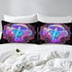 thumbnail image 5 of Christm-as Trees D-u-t Co-ve-r Queen Size Sa-nta Claus- and Snowman Comfort-er Cover with 2 Pillow-case for Te-ens Adults Kids S-tarry Sky Be-dding Set Snow Sc-ene Brea-thable 3 Pieces D-ecorative, 5 of 5