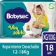 thumbnail image 1 of Pañales de Bebé Babysec Voy Solito XG-XXG, 18 Un, 1 of 3