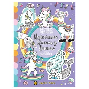 Editorial Guadal - Libro Megalibro - Unicornios, Sirenas Y Llamas