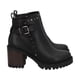 thumbnail image 3 of Botin Mujer Negro Zia Police, 3 of 6