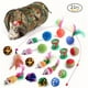 thumbnail image 1 of 14pcs/20pcs/21pcs Cat Toys Set Cat Teaser Toy Tunnel Toy Stick Toy For Indoor Kittens For Fun Interaction, 1 of 3