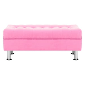 Bodevir - Banqueta Lisboa 2C Felpa 12 Rosado