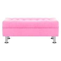 Bodevir - Banqueta Lisboa 2C Felpa 12 Rosado