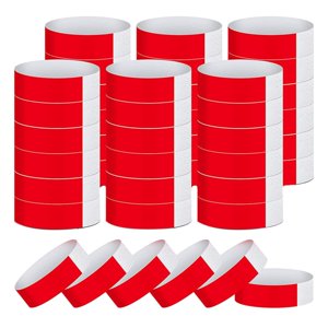 Bothyi - 600X Pulseras De Neón Para Eventos Brazaletes Para Conciertos Festivales De Música Eventos Rojo