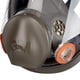 thumbnail image 3 of Mascarilla completa reutilizable Respirator 3M 6800, tamaño mediano, gris, 3 of 3