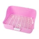 thumbnail image 3 of Caja De Arena Para Conejos, Orinal Interior Para Hurones, Chinchillas Y Hámsters, Color Rosa, 3 of 5