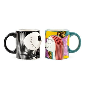 Silver Buffalo - Taza Plateada Buffalo Disney Nightmare Before Christmas, 20 Ml