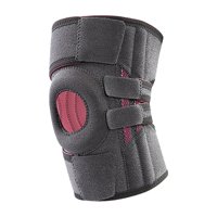 Magideal - Rodilleras Almohadilla De Protección De La Rótula Ajustable Con Estabilizadores Laterales Soporte De Antideslizante Para La Recuperación De , Gris