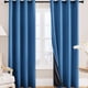 thumbnail image 1 of suxuMhao Cortinas, Cortinas Blackout Azul Oscuro para Sala de Estar y Dormitorio con Aislamiento Térmico, Paneles de Cortina para Oscurecer la Habitación, 39x79in, 2 Piezas, Cortinas Que Bloquean la, 1 of 5
