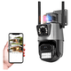 thumbnail image 1 of Camara de Seguridad Vigilancia Dual Visión Wifi Ip Negro, 1 of 3