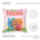 thumbnail image 5 of Sago Mini Friends Fundas de almohada de terciopelo con tema, regalos de funda de almohada, decoración para el hogar, cojín de lanzar, regalo de cumpleaños para fans y parejas.66*66cm., 5 of 6