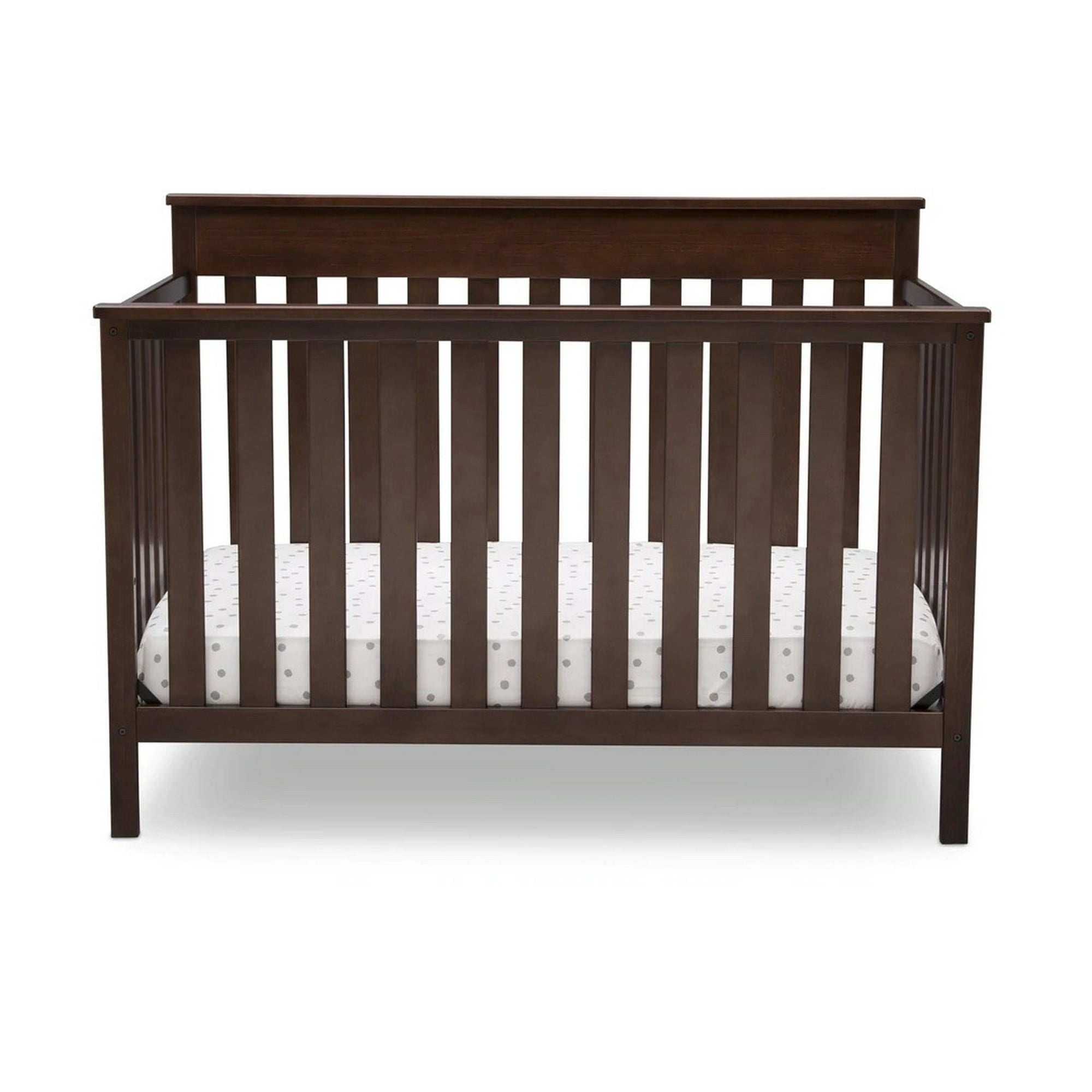 Delta Children - Cuna De Madera Solida Convertible 4 En 1 Kingswood