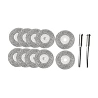 Ioensy - Disco De Corte De 10 Piezas Rueda De Corte Premium Para Herramientas Rotativas De Mármol Cerámica Sin Agujero