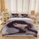 thumbnail image 1 of 3pcs Kurumi Tokisaki Gentle Smile Illustration Pattern Set Soft and Comfortable Bedding Set Suitable for All Seasons, 1 of 5