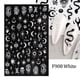 thumbnail image 1 of Evil Eye Snake Heart Nail Art Stickers, 3D Self Adhesive Flame Cute Animal Nail Art Decals Nail Decoration Accessories For Nail Art DIY, 1 of 3