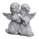 thumbnail image 2 of Resina Niña ángel Figurilla Estatua Escritorio Adornos Beso Derecho, 2 of 3