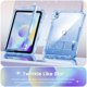 thumbnail image 3 of Funda para iPad INFILAND 28 cm con purpurina, a prueba de golpes y soporte, 3 of 7
