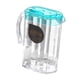 thumbnail image 2 of Jarra de agua, tetera para té helado, recipiente de regalo para el hogar con asa, jarra de agua para refrigerador, jarra para té helado, bebida, limon Azul rectangular, 2 of 5