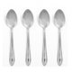 thumbnail image 1 of Cucharas de cocina Hampton Forge Ginger de acero inoxidable, 4 unidades, 1 of 1