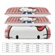 thumbnail image 3 of Merry Christmas Hello Kitty Red Plaid 3 Pieces Duvet Cover Set Full Size Super Soft Fade Resistant Microfiber, 3 of 4