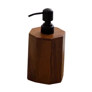 Bothyi - Dispensador De Jabón Vacío De Madera Para Platos, Dispensador De Jabón Para Hotel, Hogar, Baño, Grande