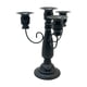 thumbnail image 3 of Candelabro De Metal De 4 Velas Decoración Del Hogar Para Chimenea Comedor Baño Negro, 3 of 5