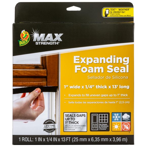 Seal de espuma expansible Duck Max Strength para puertas y ventanas