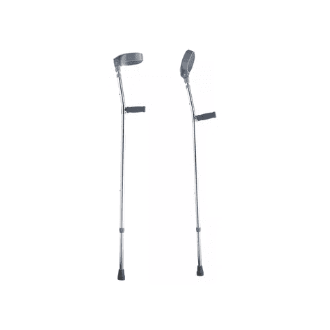Genérico - 2 Bastón Ortopédico Muleta Canadiense Codera Móvil Anillo