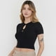 thumbnail image 3 of Polera Mujer Cut Out Frontal Negro Corona, 3 of 5