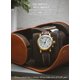 thumbnail image 5 of Estuche de viaje para relojes M Mirage Luxury 2 compartimentos cuero marrón, 5 of 7