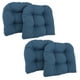 thumbnail image 1 of Cojines para Sillas de Comedor Blazing Needles en Sarga en Forma de U (Juego de 4), 1 of 1