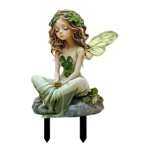 Ioensy - Estaca De Jardín De Hadas Con Forma De Mariposa, 2D, Para Césped, Plantas En Maceta
