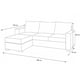 thumbnail image 4 of Sofá Seccional Lena 3 Cuerpos Gris, 4 of 4