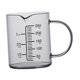 thumbnail image 1 of Vaso Medidor De Vidrio Multifunción Resistente Con Escala Para Restaurante Housheold 250ml, 1 of 5