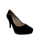 thumbnail image 2 of Zapato Reina Cuero ZAP77 Negro Gamuza, 2 of 5